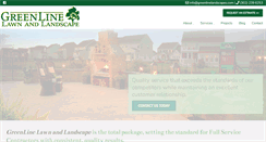 Desktop Screenshot of greenlinelandscapes.com